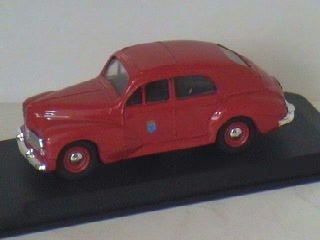 PEUGEOT 203 POMPIERS 1/43