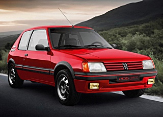 PEUGEOT 205 GTI 1/24