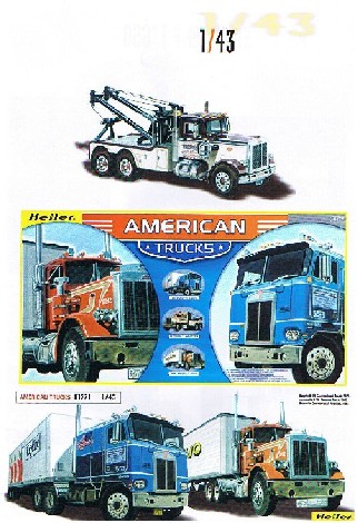 SET DE 3 TRUCKS US 1/43