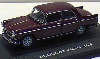 PEUGEOT 404 1966 BORDEAUX