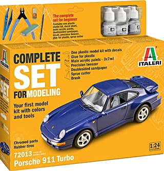 PORSCHE 911 TURBO EN LOT 1/24