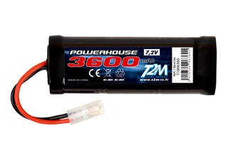 ACCU NiMh 7,2V 3600 Mah TAMIYA
