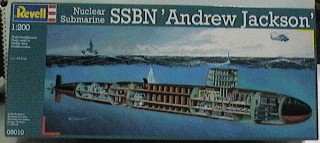SSBN ANDREW JACKSON 1/200