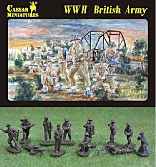 ANGLETERRE INFANTERIE WWII 1/72