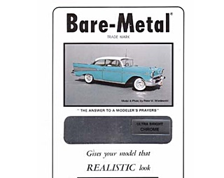 FEUILLE DE CHROME 170x300mm