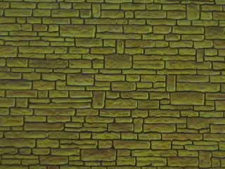 FEUILLE EN RELIEF BRIQUE JAUNE 605