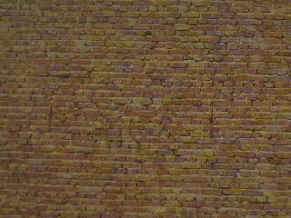 FEUILLE EN RELIEF BRIQUE ROUGE