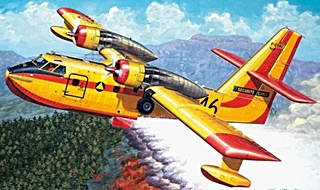 CANADAIR CL215 SECURITE CIVILE 1/72