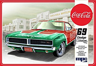 DODGE CHARGER RT 1969 COCA COLA 1/25