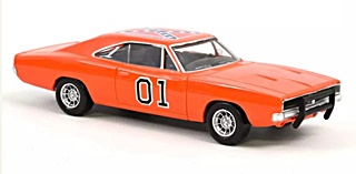 DODGE CHARGER DUKES OF HAZZARD 1/43