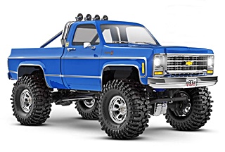 1/18 CRAWLER CHEVROLET BLEU TRX 4M 4WD