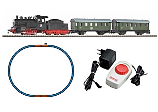 ANALOGIQUE VAPEUR TENDER ET 2 VOITURES DB HO