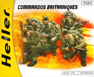 ANGLETERRE COMMANDOS 1/72