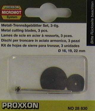 3 DISQUES ACIER