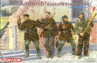 ALLEMAGNE EMBUSCADE FRONT DE L'EST 1/35