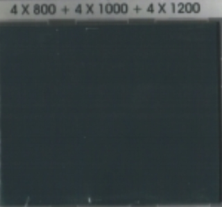 JEU DE 12  FEUILLES ABRASIVES 800/1000/1200
