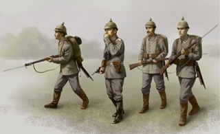 ALLEMAGNE INFANTERIE 1914 1/35
