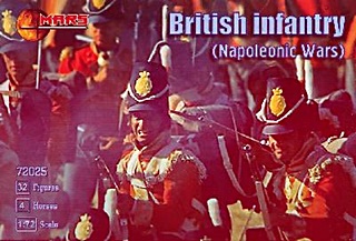 ANGLETERRE ARMEE NAPOLEON 1/72