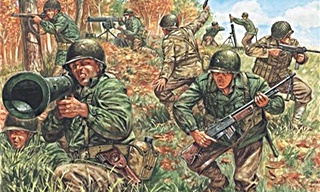 USA INFANTERIE 1/72