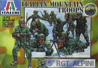 ITALIENS CHASSEURS 1/72