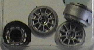 4 JANTES CHROMES RAYONS