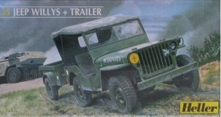 USA JEEP 1/4 TON+REMORQUE 1/35