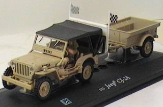 JEEP FOLLOW ME + REMORQUE   1/50