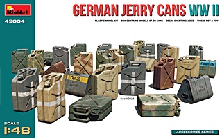 ALLEMAGNE JERRYCANS 1/48