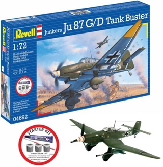 JUNKERS JU 87 G/D TANK BUSTER EN LOT 1/72