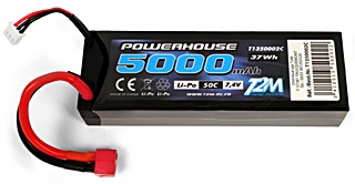 ACCU LIPO 7,4V 5000 Mah DEAN