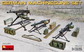 ALLEMAGNE SET DE MITRAILLEUSES WWII 1/35