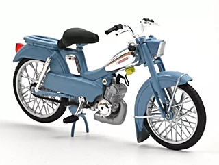 MOTOBECANE AV88 BLEUE 1976 1/18