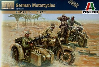 ALLEMAGNE 2 MOTOCYCLISTES 1/72