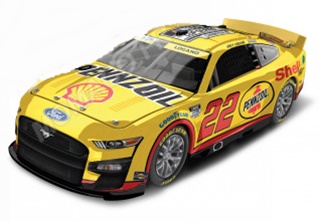 FORD MUSTANG PENNZOIL 22 LOGANO 2022 1/64