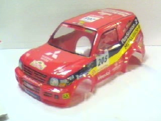 MITSUBISHI PAJERO DAKAR VOIE LARGE
