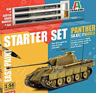 - 1/56 ALLEMAGNE PANTHER A EN SET
