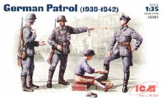 ALLEMAGNE PATROUILLE 1/35
