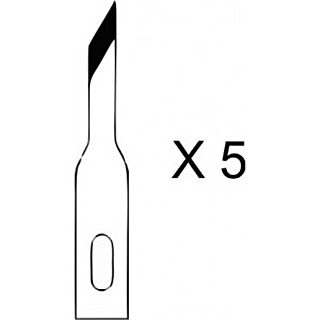5 LAMES DE SCALPEL PETIT TRACAGE