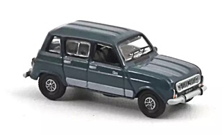 RENAULT 4L CLAN VERT 1986 1/87