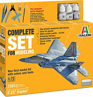 LOCKHEED MARTIN F22 RAPTOR EN SET 1/72