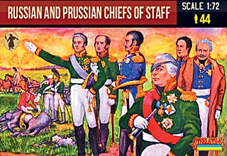 RUSSIE ET PRUSSE ETAT MAJOR 19 EME 1/72