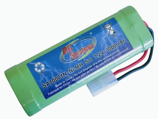 ACCU NI-MH  7.2V 3000Mah
