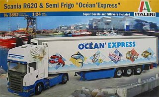SCANIA R620+ SEMI OCEAN EXPRESS  1/24
