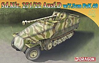 ALLEMAGNE SDKFZ 251/22 SERIE D 1/72