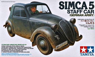 ALLEMAGNE SIMCA 5 STAFF 1/35