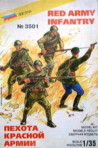RUSSIE INFANTERIE ARMEE ROUGE 1/35