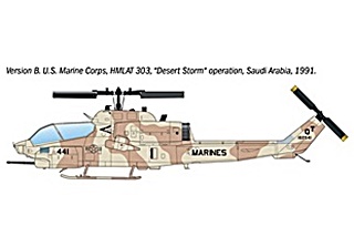BELL AH 1W SUPER COBRA 1/72