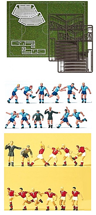 TERRAIN DE FOOT 2 EQUIPES ET ARBITRES