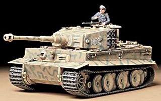 ALLEMAGNE TIGER 1 MILIEU 1/35