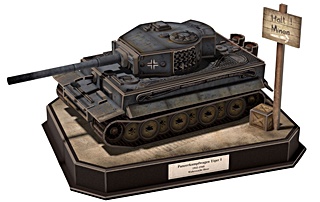 TIGER 1 3D PUZZLE